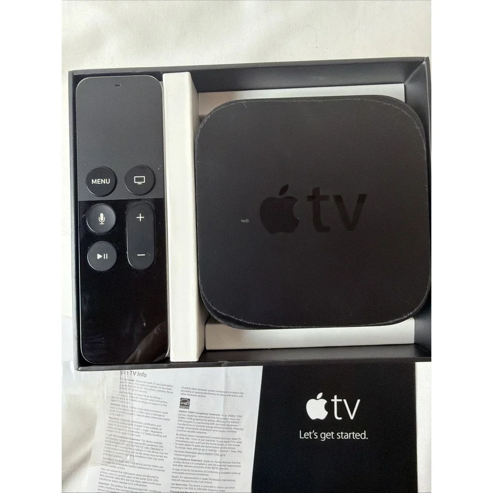 Apple TV A1625 MGY52LL/A HD 32GB Media Streamer 4th Generation